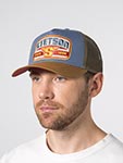 Бейсболка STETSON арт. 7741172 TRUCKER CAP S WING (синий / коричневый)